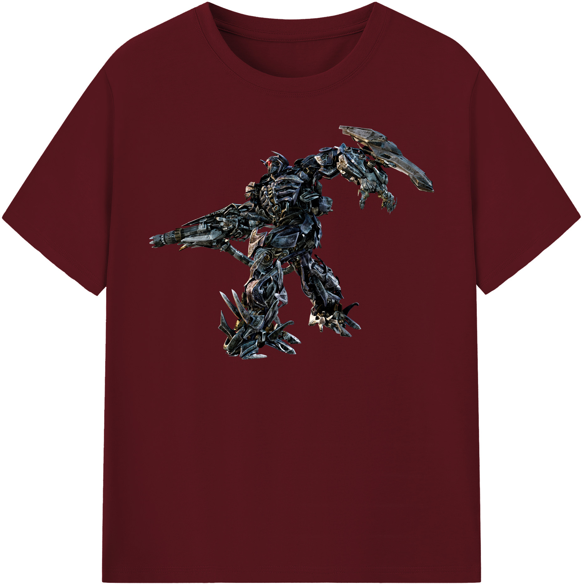 （画像用） Transformers トランスフォーマー 綿100％半袖Tシャツ（フロントプリント）